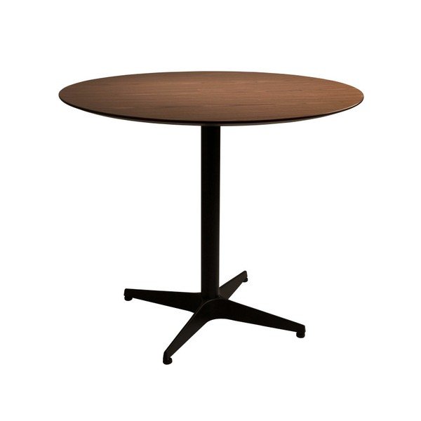 Stůl s černou ocelovou konstrukcí Dutchbone, ⌀ 75 cm