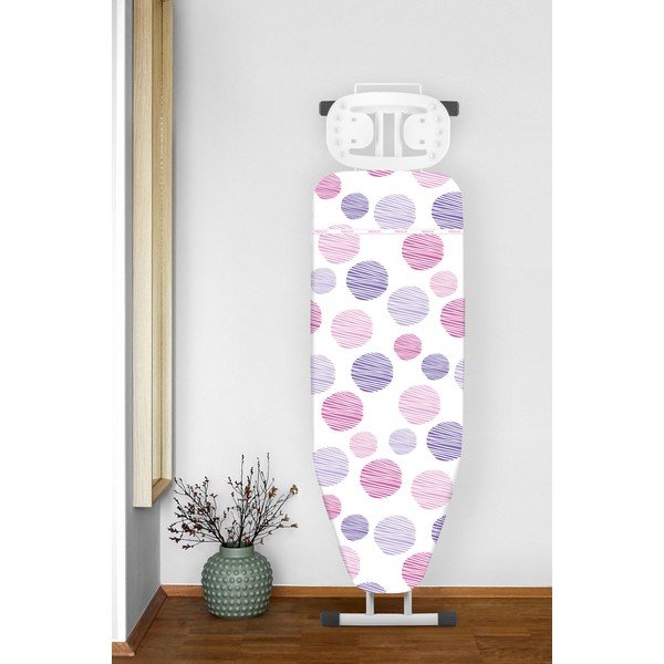 Valge ja lilla triikimislaua kate Dots S Basic Pro - Wenko-image-1