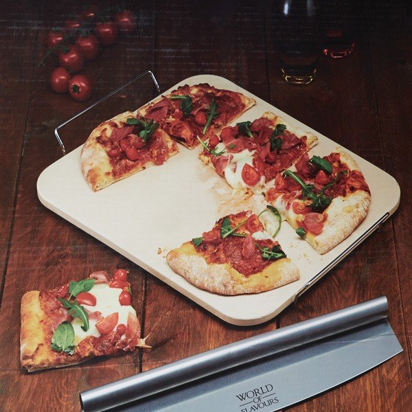 Tác s kráječem na pizzu Kitchen Craft Italia-image-1