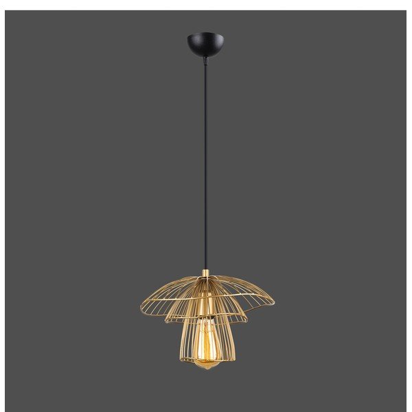 Rippvalgusti kuldset värvi , kõrgus 117 cm Root - Squid Lighting-image-1