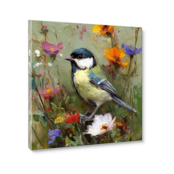 Trükitud pilt lõuendil 32x32 cm Yellow Parus - Styler-image-3