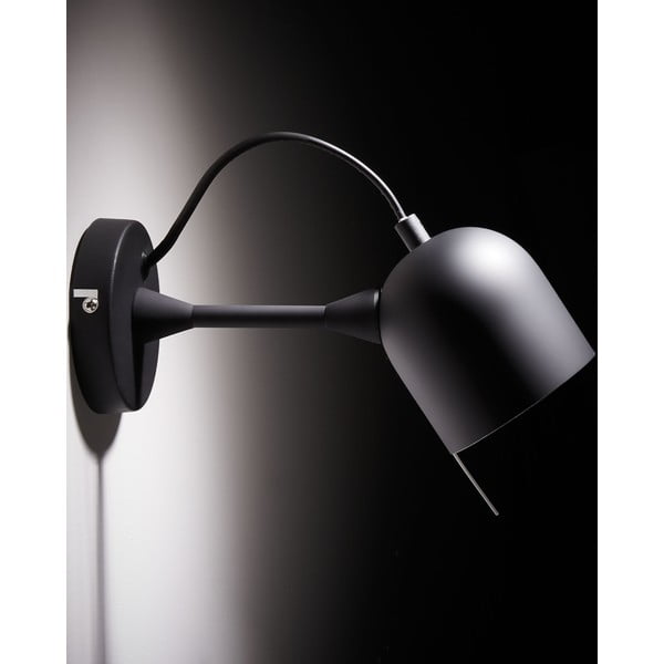 Must seinavalgusti Lucilla - Kave Home-image-3