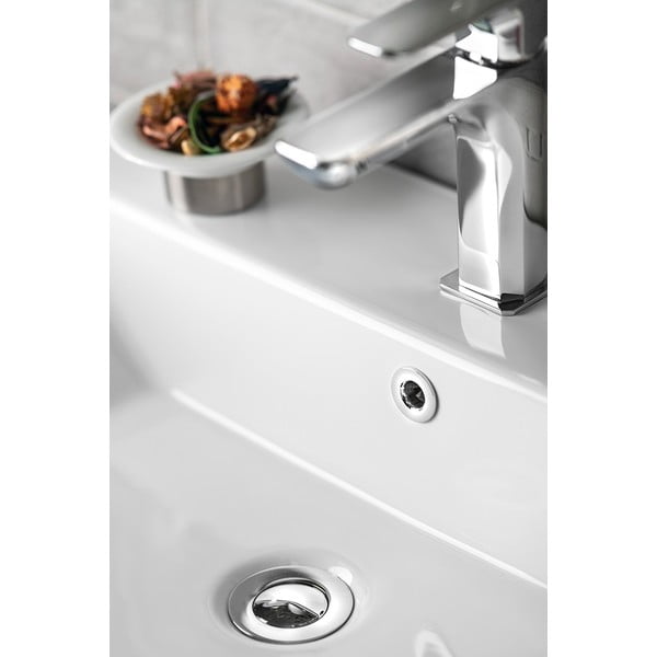 Hõbedane valamu ülevoolu kate  ø 3 cm – Sapho-image-1