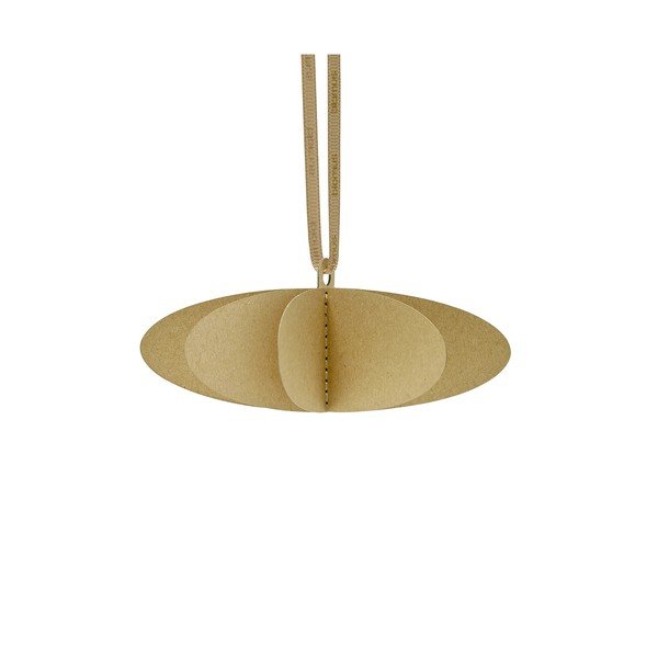 Paberist jõulukaunistused 4tk komplektis 4 cm Kazary - Blomus