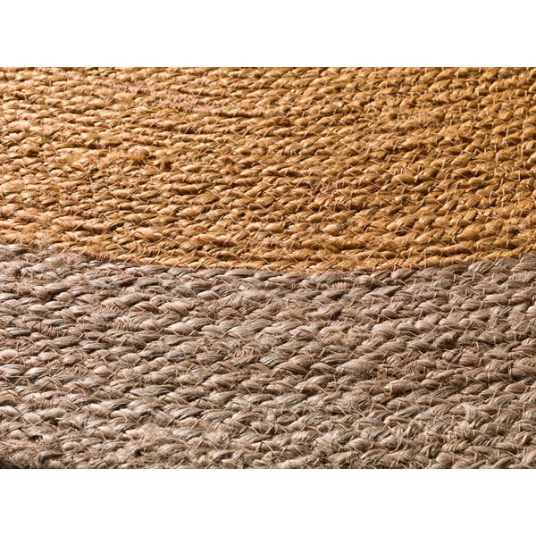 Sinepi-puiduvärvi ümmargune vaip ø 90 cm Mahon - Universal-image-2