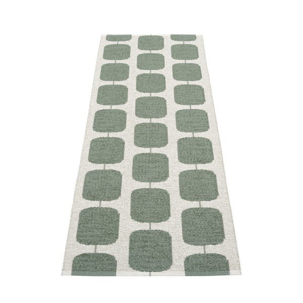 Roheline-kreem sise/välisvaip 70x200 cm Sten Army – Pappelina-image-2