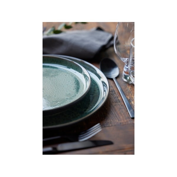 Tumeroheline keraamiline taldrik ø 21 cm - Bitz-image-3
