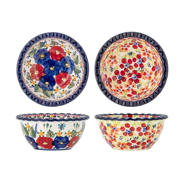 Kivikeraamikast serveerimiskausid 2tk komplektis 380 ml Florist - Bloomingville