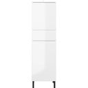 Valge kõrge vannitoakapp 34x120 cm Salinas - Germania