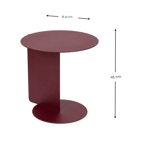 Terasest ümmargune abilaud ø 40 cm Salsa - Spinder Design-image-3