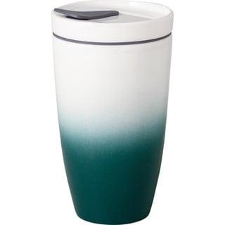Roheline-valge portselanist reisikruus, 350 ml To Go - like | Villeroy & Boch