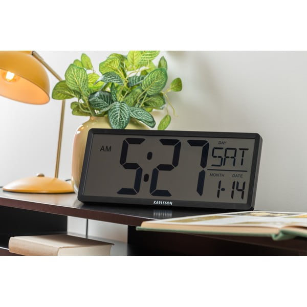 Elektrooniline lauakell Retro LCD - Karlsson-image-1