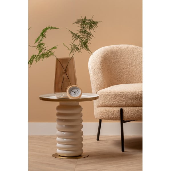 Metallist ümmargune küljelaud ø 41 cm Ruby - Leitmotiv-image-1