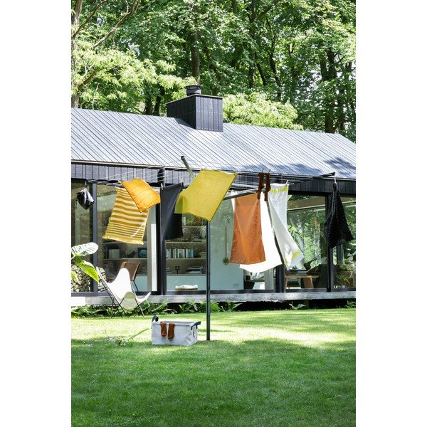 Antratsiitne välitingimustes kasutatav pesukuivatusrest 50m Lift-O-Matic - Brabantia-image-1