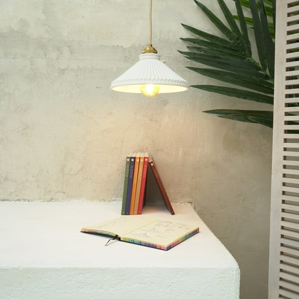 Valge rippvalgusti , kõrgus 150 cm Elena - SULION-image-1