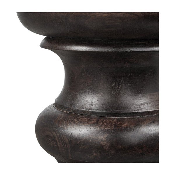 Ümmargune mangopuidust abilaud ø 30 cm Jonah - WOOOD-image-3