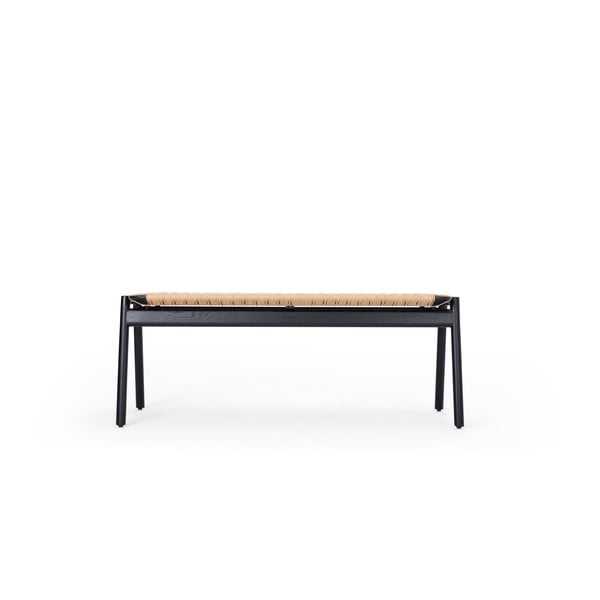 Must-puiduvärvi pink Klupa - Gazzda-image-2