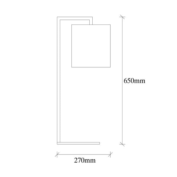 Must ja beež laualamp Profil - Opviq lights-image-3