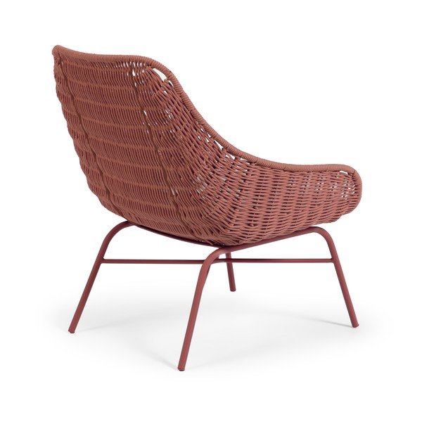 Aiatool terrakotta värvi Abeli - Kave Home-image-3