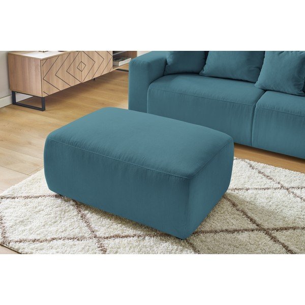 Sinine corduroy pouf Envy - Bobochic Paris-image-1