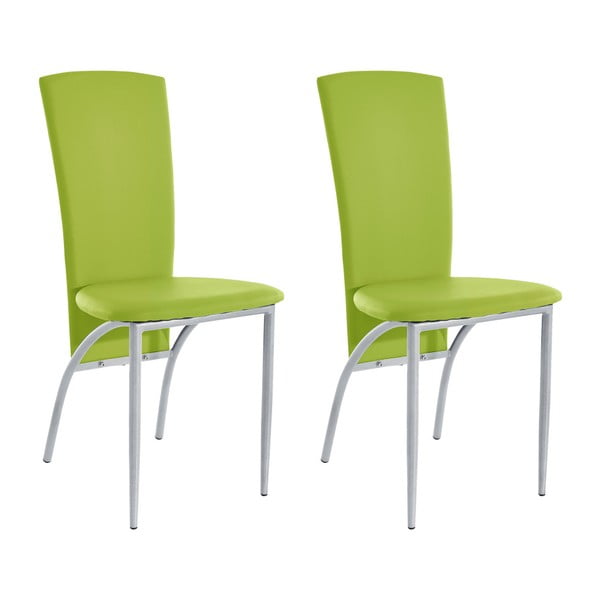 Sada 2 zelených  jídelních židlí Støraa Nevada