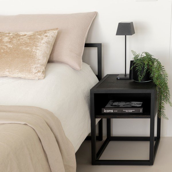 Must öökapp riiulitega Diva - Spinder Design-image-1