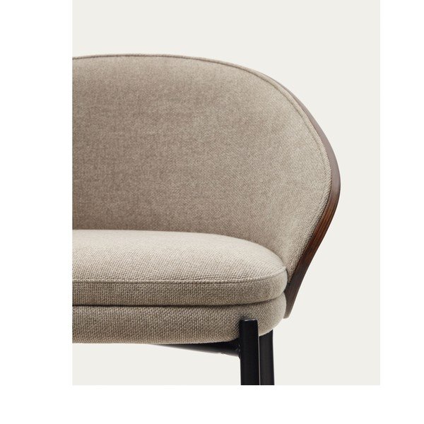 Pruun-beež baaritool (istme kõrgus 65 cm) Eamy - Kave Home-image-2