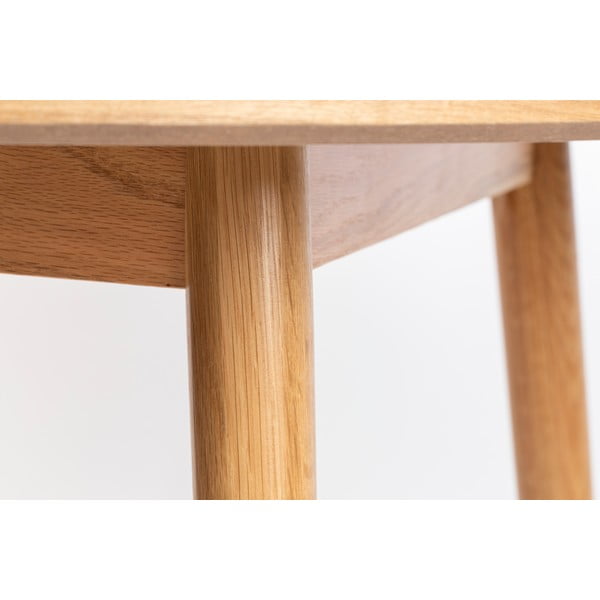 Ümmargune söögilaud tammedekooriga ø 120 cm Fabio - White Label-image-3