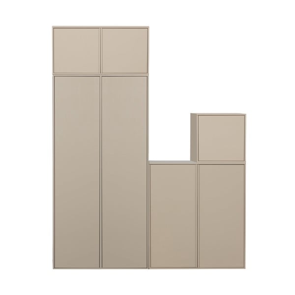 Kreem modulaarne männipuidust kapp 100x110 cm Daily - vtwonen-image-4