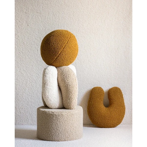 Pruun bukleekangast laste diivanipadi Ball - Wigiwama-image-4