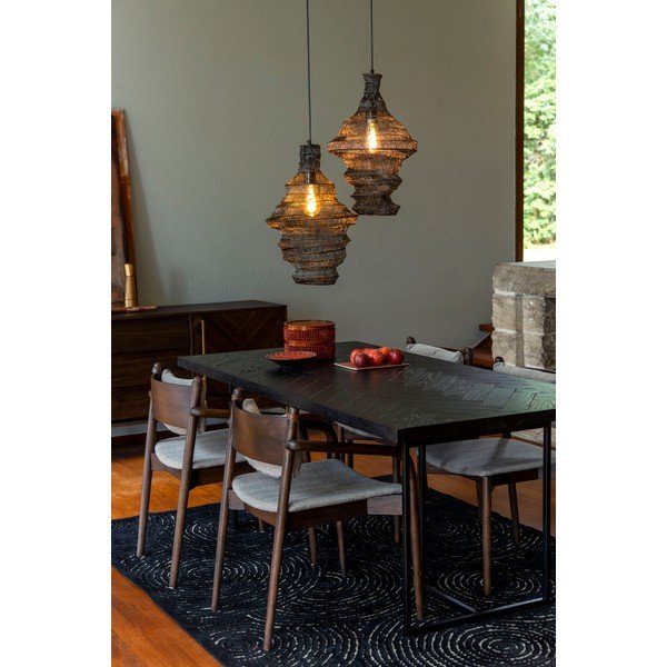 Akaatsia dekooriga söögilaud 90x180 cm Klass – Dutchbone-image-1