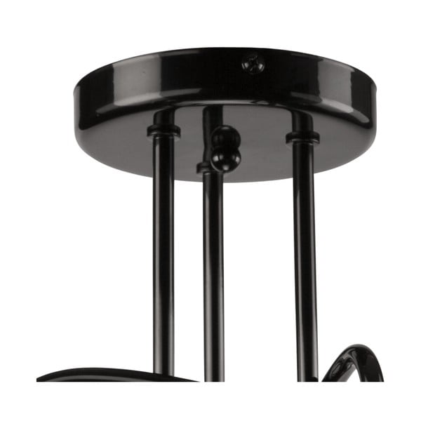 Must laevalgusti ilma lambivarjuta 36x36 cm Camilla - LAMKUR-image-2