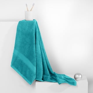 Sinine/türkiissinine bambusesegu frotee rätik 50x100 cm Bamby – Restilo