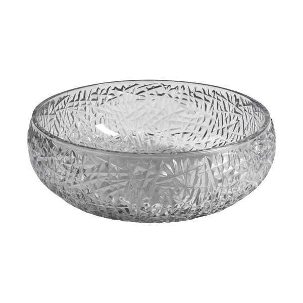 Must klaasist ümmargune valamu ø 42 cm Gaviota - Sapho-image-3