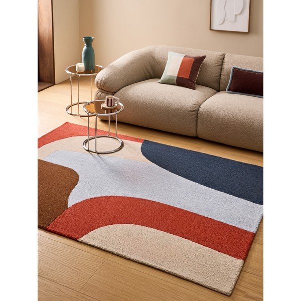 Käsitsi kootud villane vaip 200x290 cm Cecil - MADE-image-1