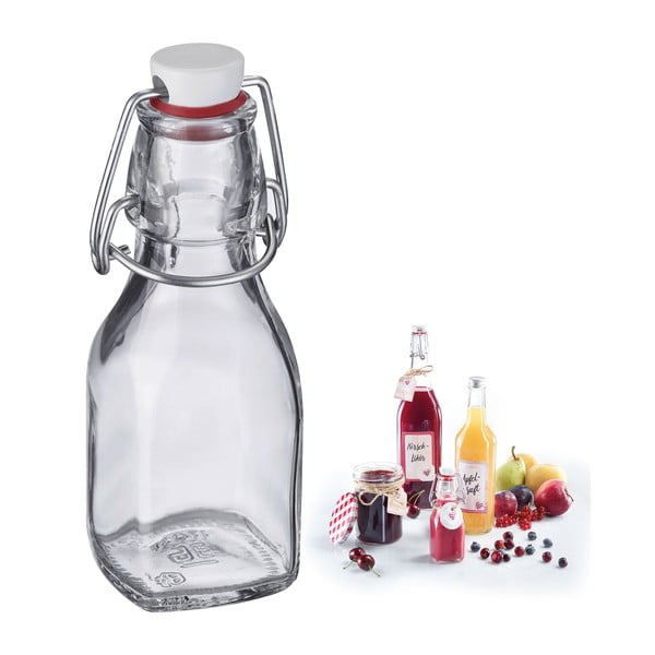 Skleněná lahev s třmenovým uzávěrem Westmark, 125 ml-image-1