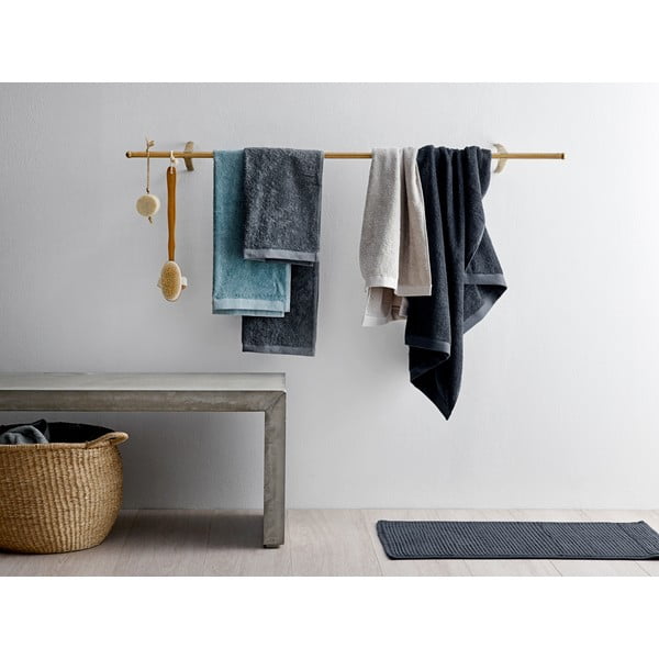 Roheline puuvillane froteerätik Leaf, 30 x 30 cm Comfort Organic - Södahl-image-3