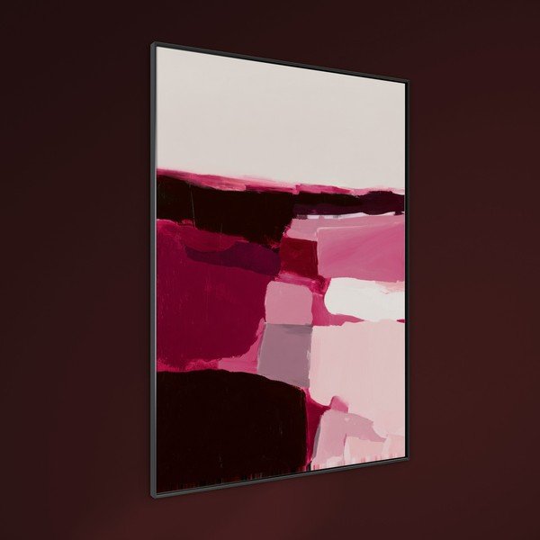 Trükitud pilt raamiga/lõuendil 70x100 cm Berry Blocks - Styler-image-1