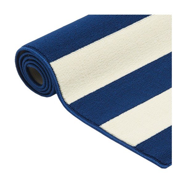 Sinine ja valge õuevaip , 133 x 190 cm Stripes - Floorita-image-2