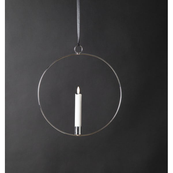 Hõbedane valguskaunistus Flamme Ring – Star Trading-image-1