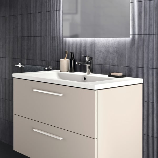 Kreem rippuv valamukapp 100x63 cm i.Life B - Ideal Standard-image-1