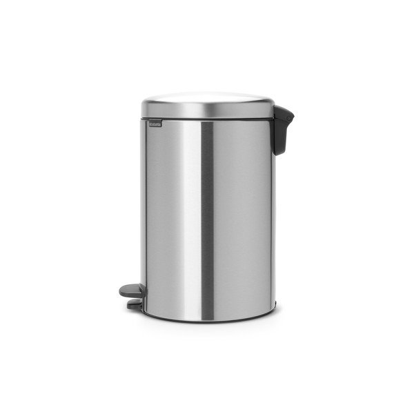 Matt hõbedane terasest prügikast 20 l NewIcon - Brabantia-image-1