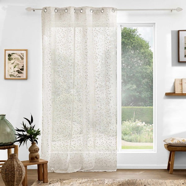 Beež-kuldne kardin 140x240 cm Maissa - douceur d'intérieur-image-4