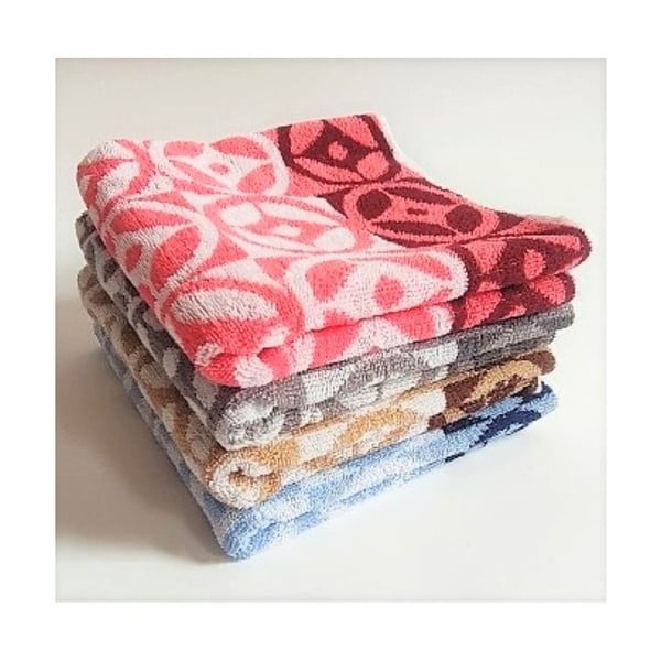 Roosa puuvillane rätik 70x140 cm Compass - JAHU collections-image-3