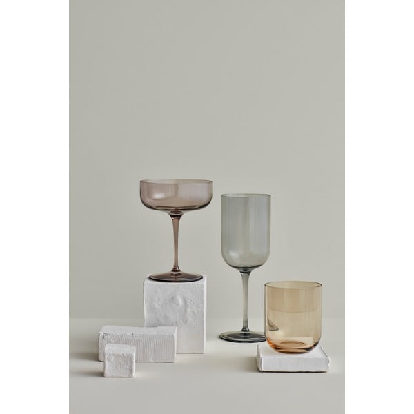 Komplekt 4 halli Mira punase veini klaasi, 400 ml - Blomus-image-1