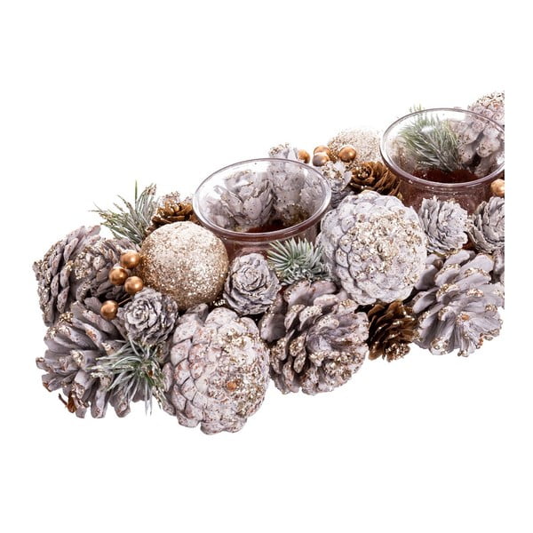 Plastik-klaasist küünlaalus - Casa Selección-image-1