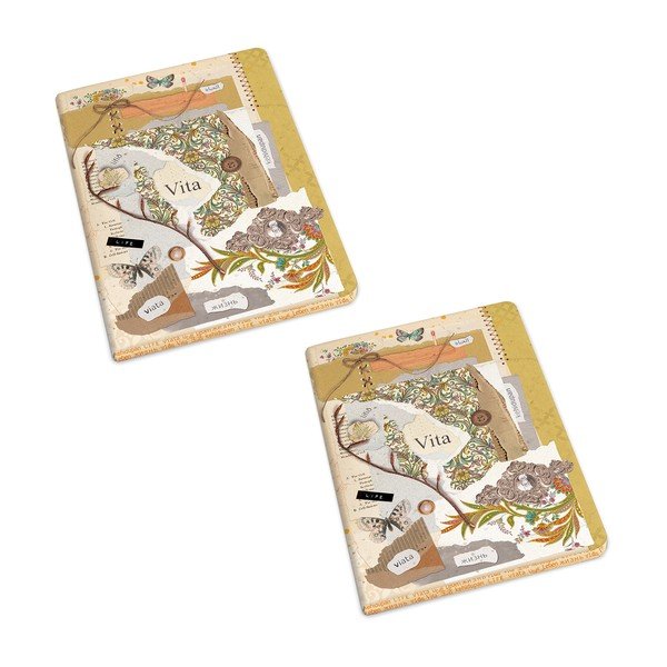 Töövihikud 2tk komplektis, 192lk A5 formaadis Vita - Kartos-image-1