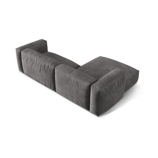 Hall bukleekangast modulaarne nurgadiivan (vasak nurk) Martina - Micadoni Home-image-3