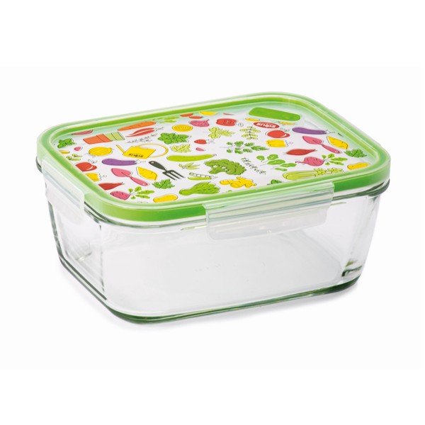 Klaasist toidukarp Ristkülikukujuline, 0,8 l - Snips-image-1