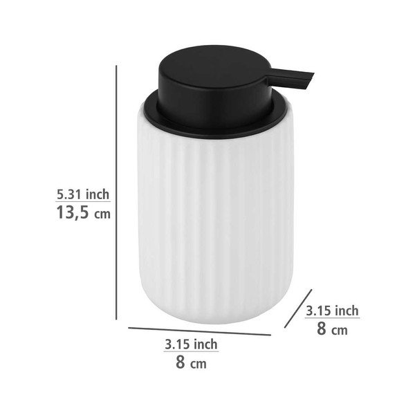 Valge keraamiline vannitoatarvikute komplekt Belluno - Wenko-image-4